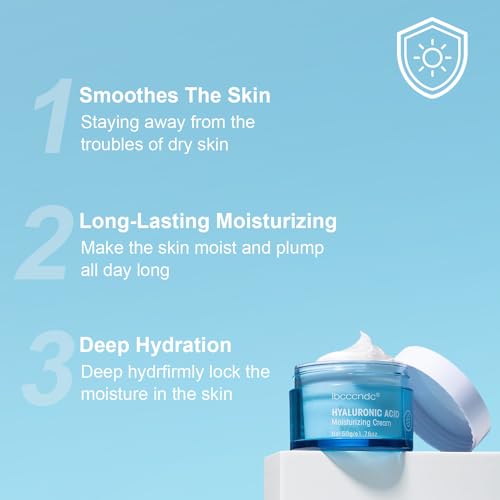 Lisara Moisturizer Face Cream, Hyaluronic Acid Moisturizer For Fa...