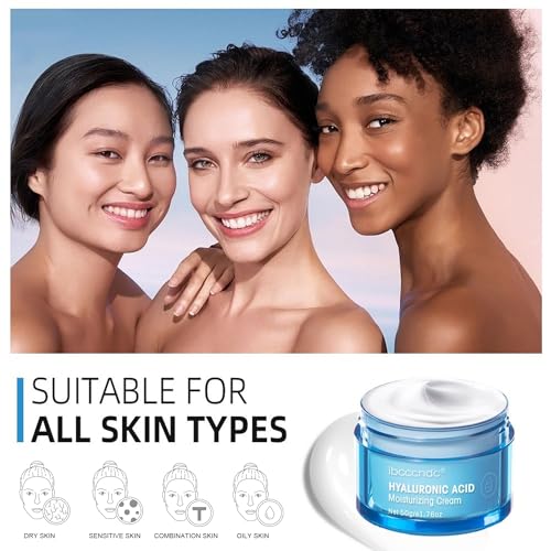 Lisara Moisturizer Face Cream, Hyaluronic Acid Moisturizer For Fa...
