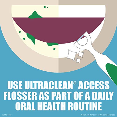 Listerine Ultraclean Access Disposable Snap-On Flosser Refill Hea...