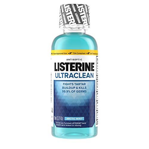 Listerine Ultraclean Oral Care Antiseptic Mouthwash to Help Fight...