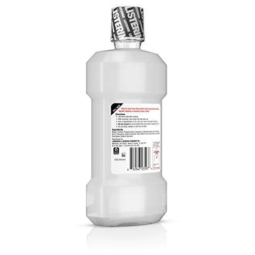 Listerine, Zero Alcohol Mouthwash 24hour Relief for Painful Tooth...
