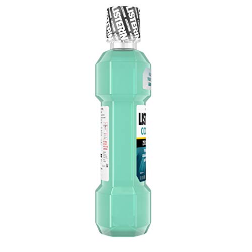 Listerine Zero Alcohol Mouthwash, Less Intense Alcohol-Free Oral ...