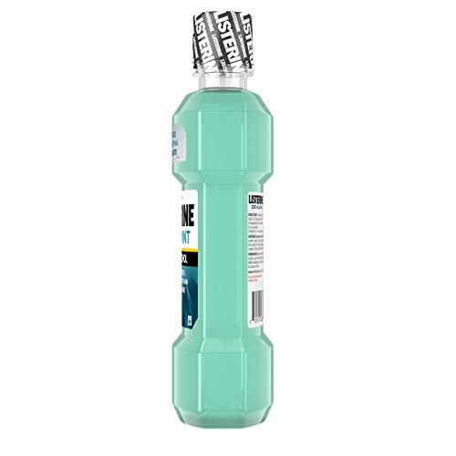 Listerine Zero Alcohol Mouthwash, Less Intense Alcohol-Free Oral ...
