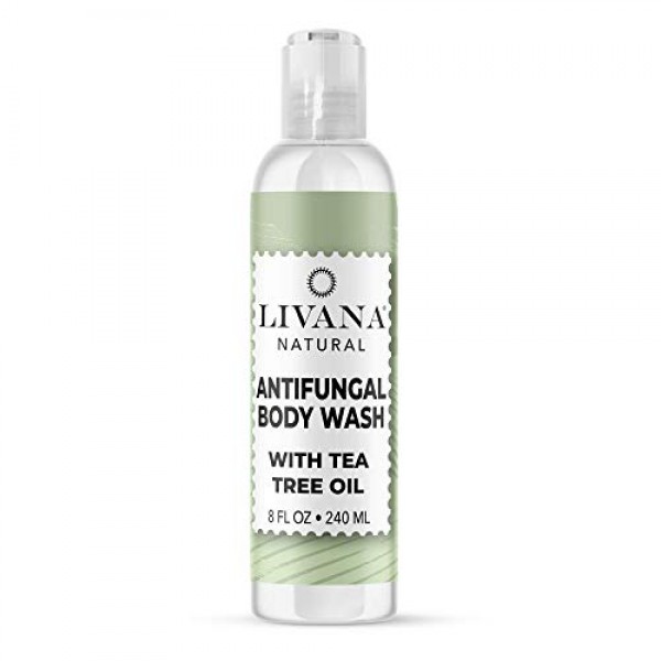 Antifungal Soap with Tea Tree Oil by Livana,8oz Treat & Wash Away...