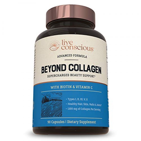 Beyond Collagen Multi Collagen Capsules - Types I, II, III, V & X...