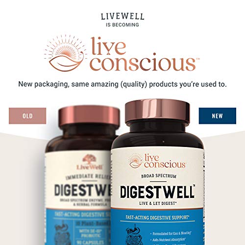 DigestWell Immediate Relief - Fast-Acting Digestive Support | Bro...