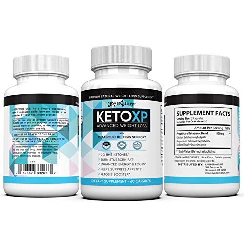 Keto XP Advanced Weight Loss - Complete Keto Trim Ketones Fast Ra...