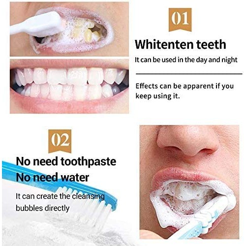 Teeth Whitening ，Remove Stain Coffee Wine Tobacco Stains and Fre...
