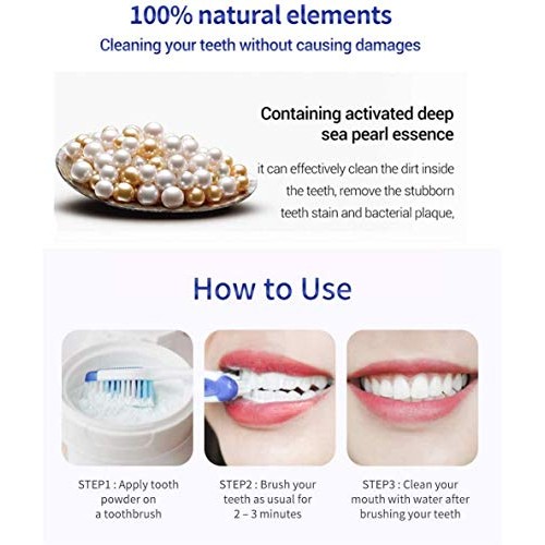 Teeth Whitening ，Remove Stain Coffee Wine Tobacco Stains and Fre...