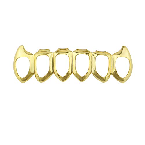 Longay 1Pcs Hip Hop Teeth Grillz Top Or Bottom Mouth Teeth Grills...