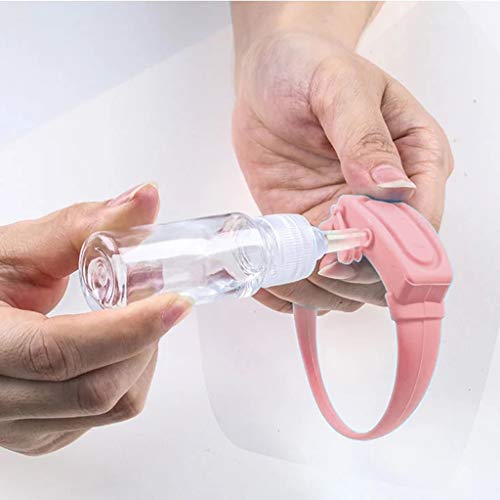 Hand Sanitizer Silicone Refillable Wristband Wearable Hand Saniti...