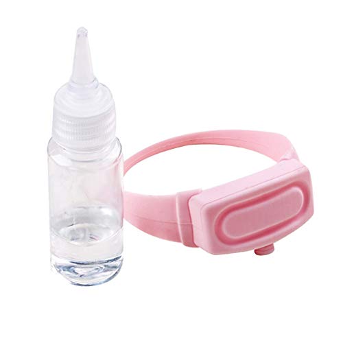 Hand Sanitizer Silicone Refillable Wristband Wearable Hand Saniti...
