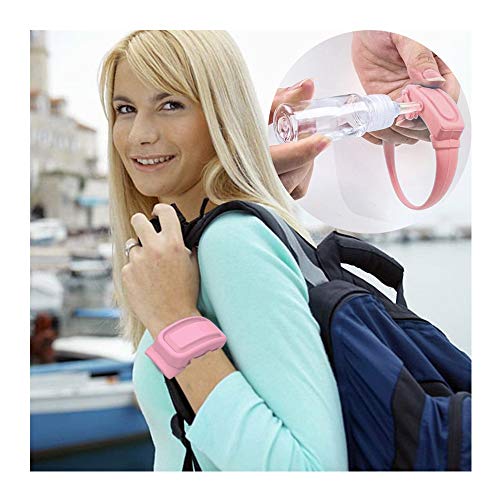 Hand Sanitizer Silicone Refillable Wristband Wearable Hand Saniti...