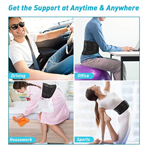 Lower Back Brace Lumbar Support - LONOVE Back Support Belt for Lo...