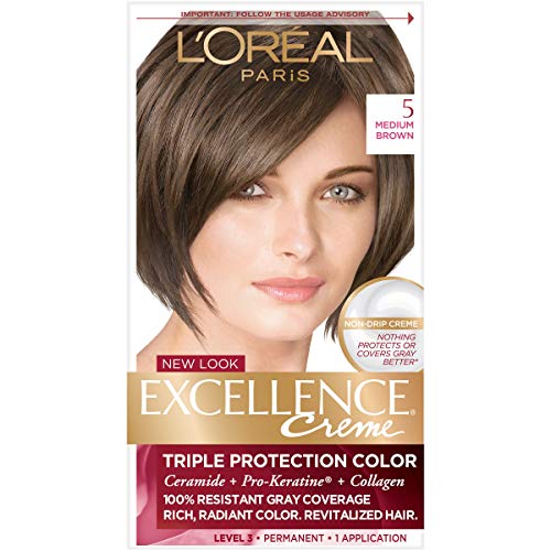 LOreal Excellence Creme, Medium Brown 5 1 Each Pack of 5