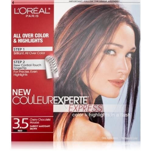 Loreal Paris Couleur Experte Express Hair Color, 3.5 Darkest Mah...