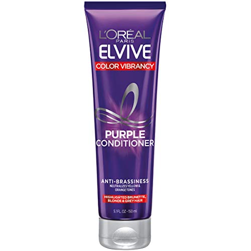LOreal Paris Elvive Color Vibrancy Anti-Brassiness Purple Condit...