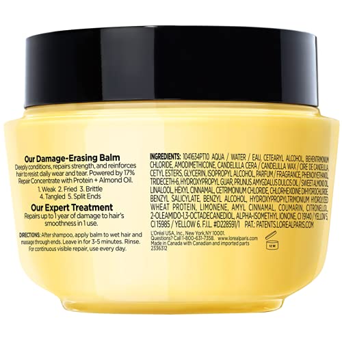 LOreal Paris Elvive Total Repair 5 Damage-Erasing Balm with Almo...