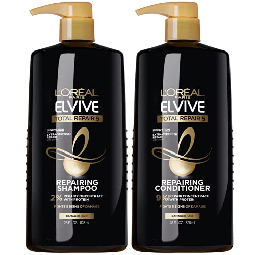 LOreal Paris Elvive Total Repair 5 Repairing Shampoo and Conditi...