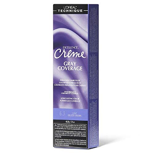 LOreal Paris Excellence Creme Permanent Hair Color, No.6.3: Ligh...