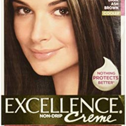 LOreal Paris Excellence Creme Permanent Hair Color, 4A Dark Ash ...