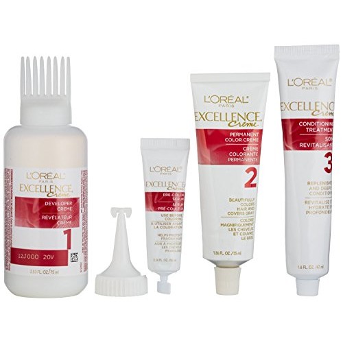 LOreal Paris Excellence Creme Triple Protection Hair Color, Ligh...