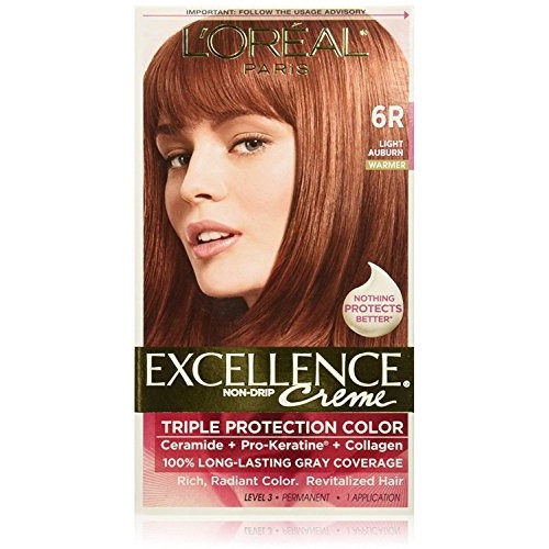 LOreal Paris Excellence Creme Triple Protection Hair Color, Ligh...