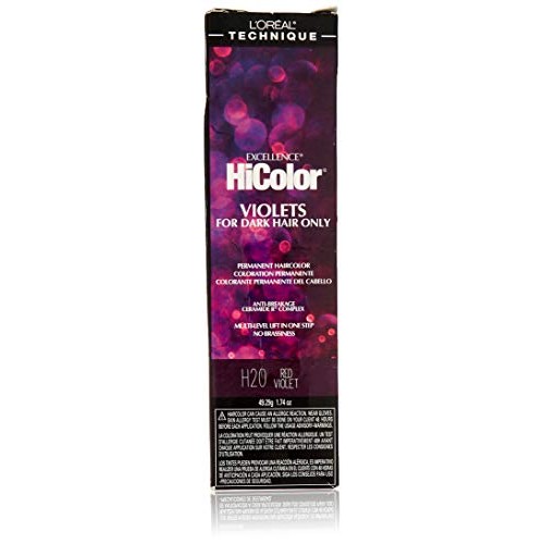 Loreal Paris Excellence Hicolor Permanent Hair Color, Red Violet