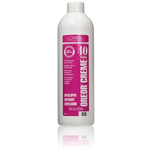 LOreal Paris Oreor Creme 40 Volume Developer, 16 Fl Oz