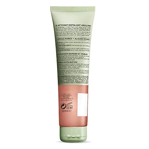 LOreal Paris Skincare Pure-Clay Facial Cleanser with Red Algae f...