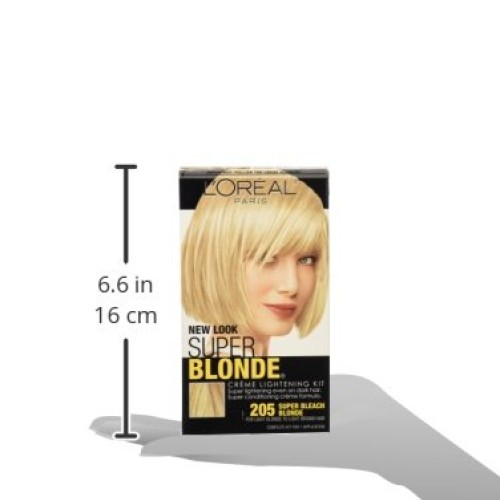 LOreal Paris Super Blonde Creme Lightening Kit, 205 Light Brown ...