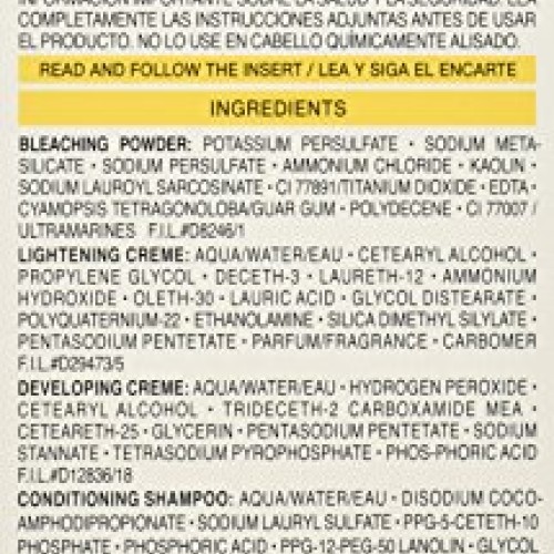 LOreal Paris Super Blonde Creme Lightening Kit, 205 Light Brown ...