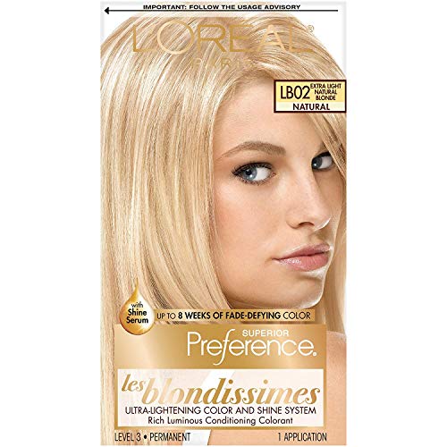 LOreal Superior Preference Les Blondissimes, LB02 Extra Light Na...