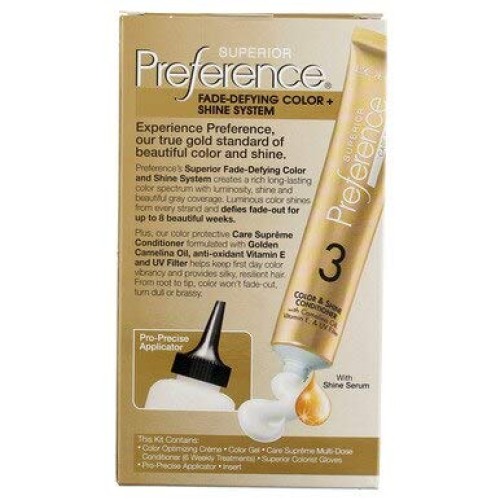 LOreal Superior Preference Permanent Hair Color, 5 Medium Brown ...