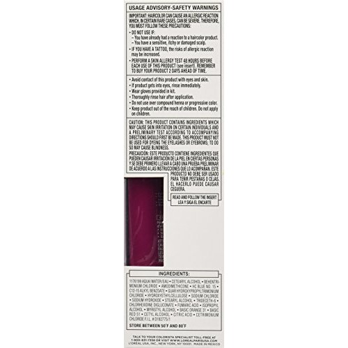 LOréal Paris Colorista, Red