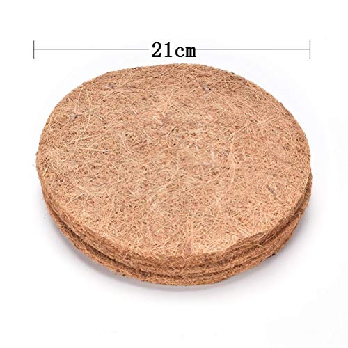 LotCow 30 Pcs Bird Nest Box Liner 8.3 Inches Round Nesting Pads C...