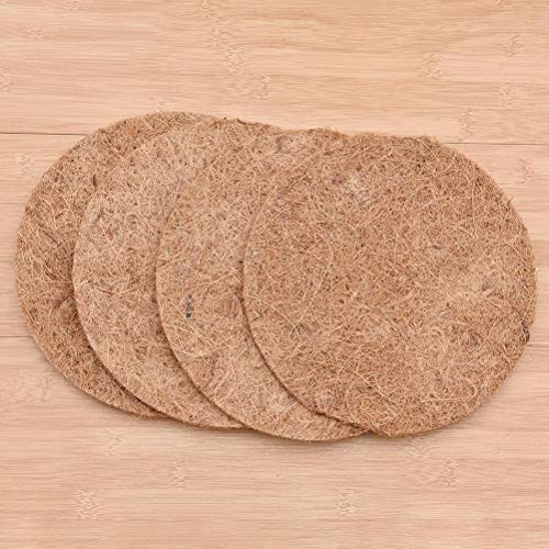 LotCow 30 Pcs Bird Nest Box Liner 8.3 Inches Round Nesting Pads C...