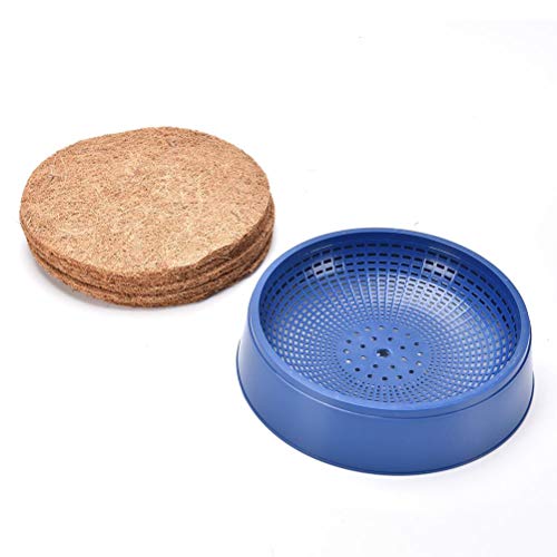 LotCow 30 Pcs Bird Nest Box Liner 8.3 Inches Round Nesting Pads C...