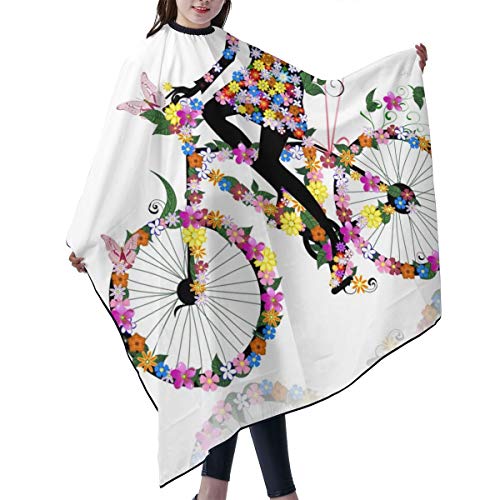 Professional Barber Cape Flower Girl Bike Valentines Salon Capse ...