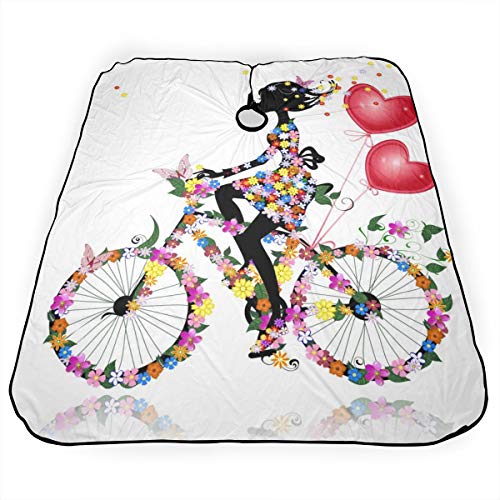 Professional Barber Cape Flower Girl Bike Valentines Salon Capse ...