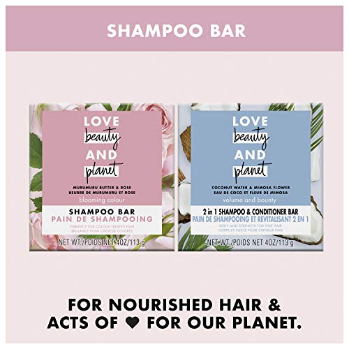 Love Beauty And Planet Blooming Color Shampoo Bar for Color Treat...