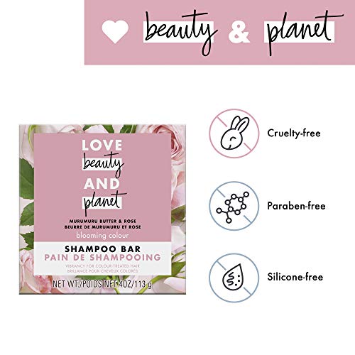 Love Beauty And Planet Blooming Color Shampoo Bar for Color Treat...