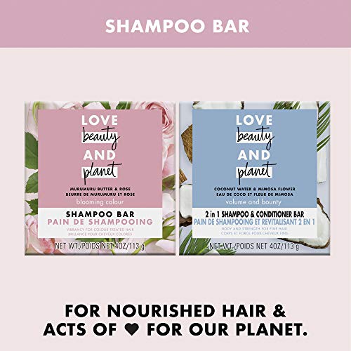 Love Beauty And Planet Blooming Color Shampoo Bar for Color Treat...