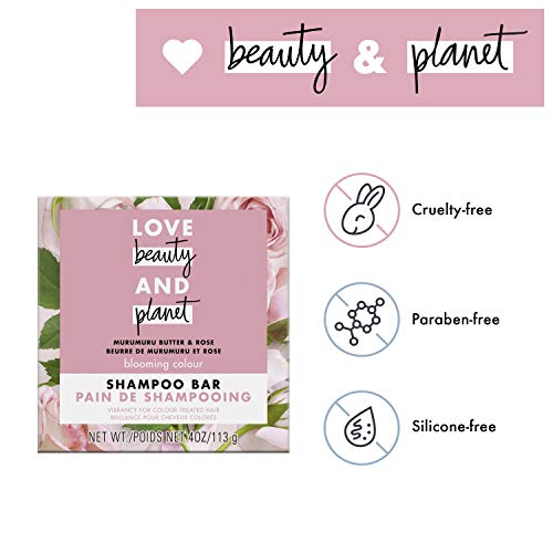 Love Beauty And Planet Blooming Color Shampoo Bar for Color Treat...
