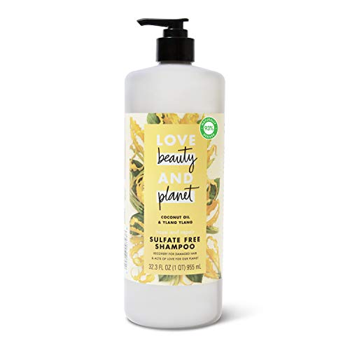 Love Beauty And Planet Hope & Hair Repair Sulfate- Free Shampoo f...