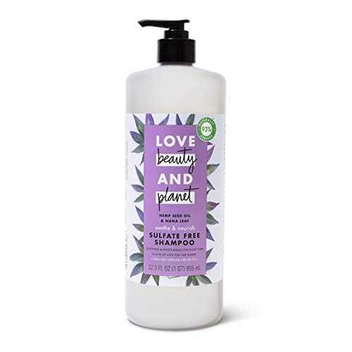 Love Beauty And Planet Soothe and Nourish Sulfate-Free Shampoo Dr...