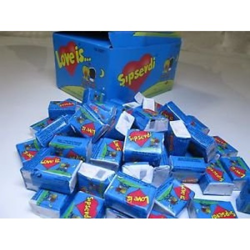Love is Bubble Gum, Strawberry and Banana Flavoured Sugar Gum 1 P...