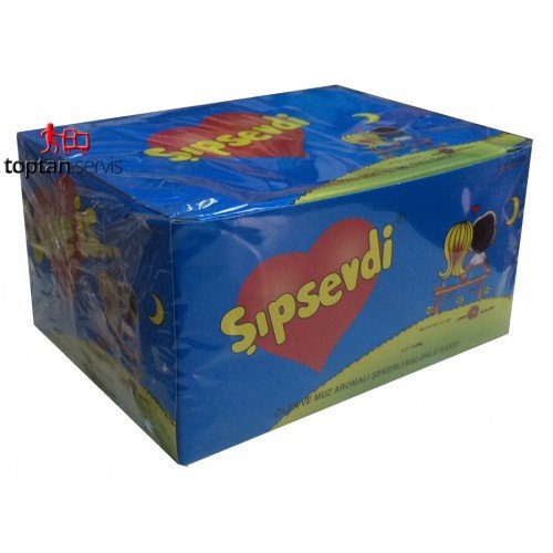 Love is Bubble Gum, Strawberry and Banana Flavoured Sugar Gum 1 P...