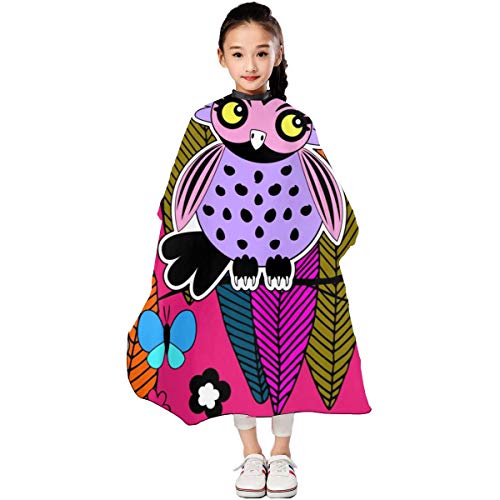 Kids Haircut Barber Salon Cape for Hair Styling, Hair Cutting and...