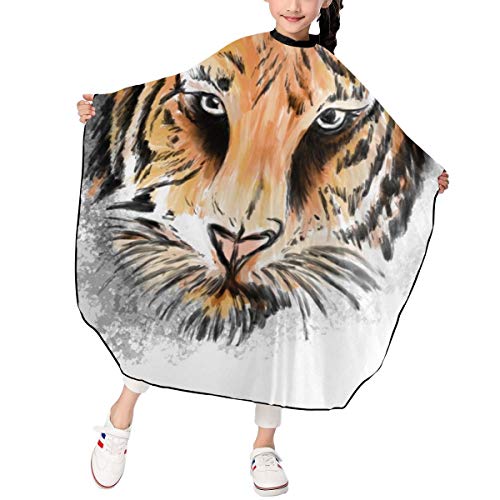 Kids Haircut Barber Salon Cape for Hair Styling, Hair Cutting and...